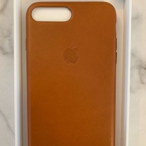 Authentic Apple leather iPhone case for iPhone 7 Plus/ 8 Plus